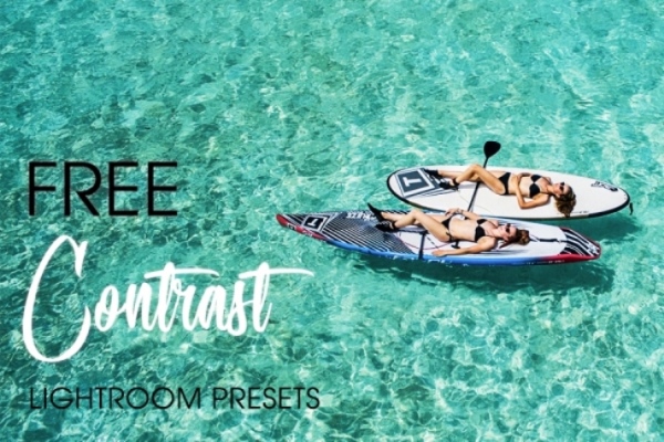 presets lightroom high contrast free poster water