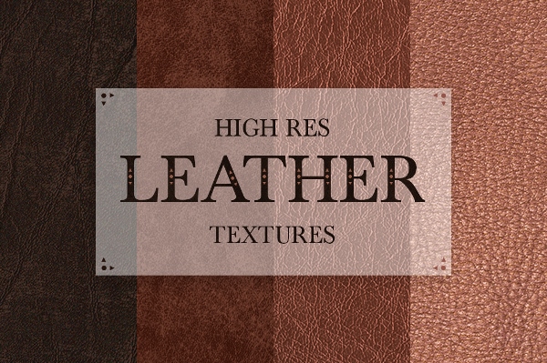 free leather texture for photoshop free poster
