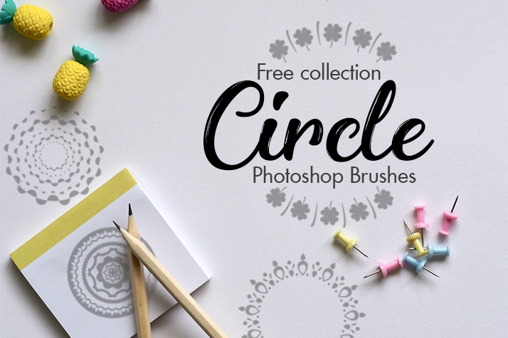free photoshop circle brushes free poster