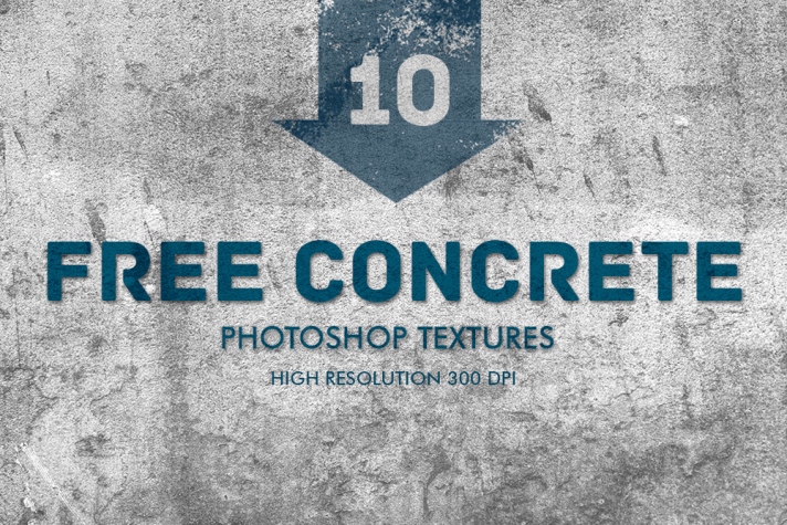 concrete photoshop texture poster