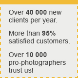 10 000 professional photographers trust us their photos