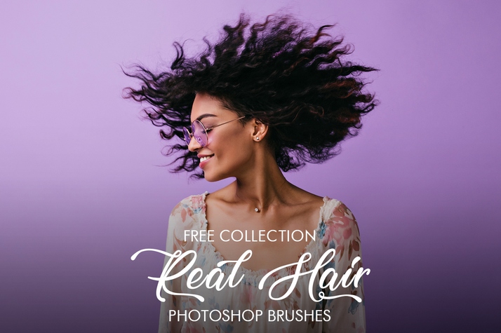 free photoshop Hair brushes free poster