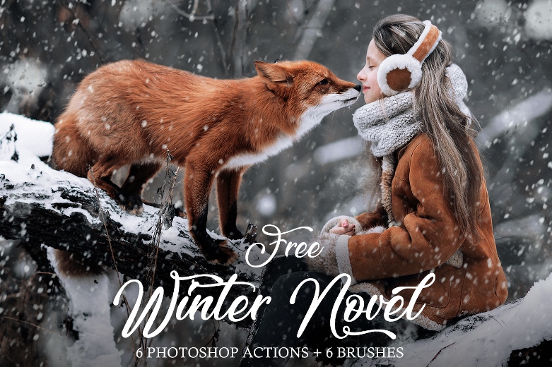 retro photoshop actions free poster girl