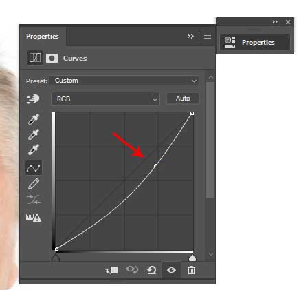 remove double chin photoshop darkening the tones