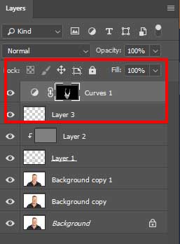 remove double chin photoshop paint the shadows