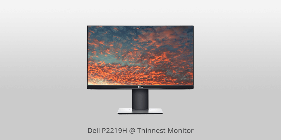 thinnest desktop monitor
