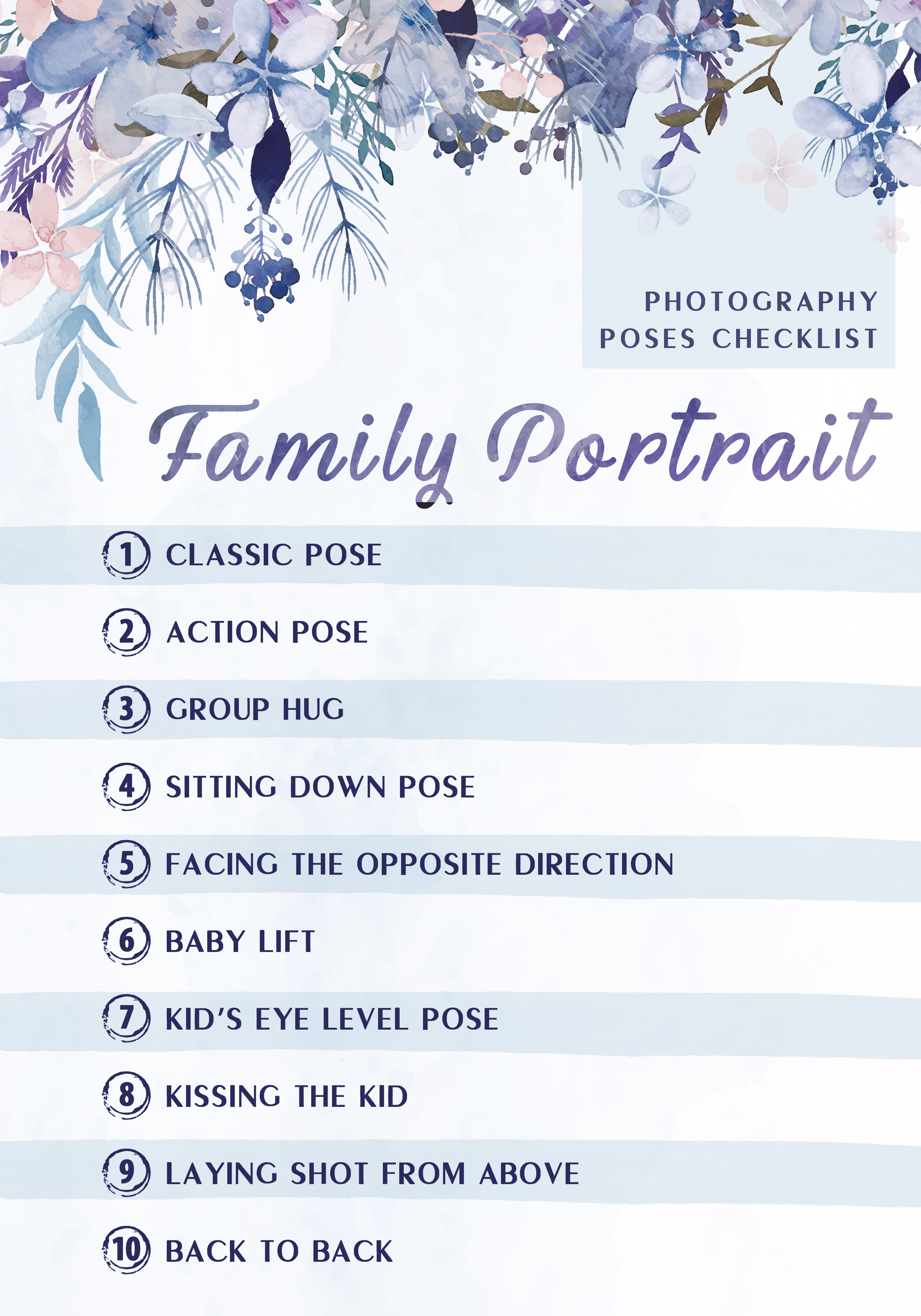family portrait photography poses