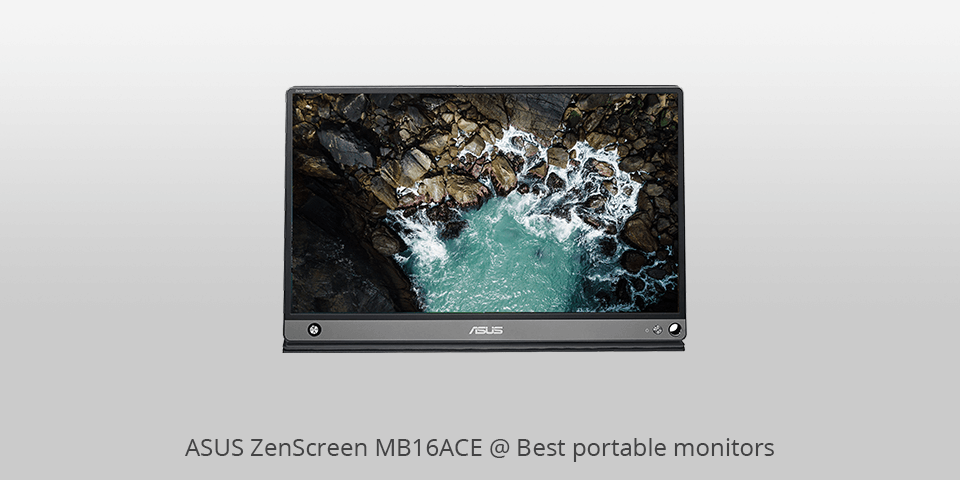 best portable monitor asus zenscreen mb16ace