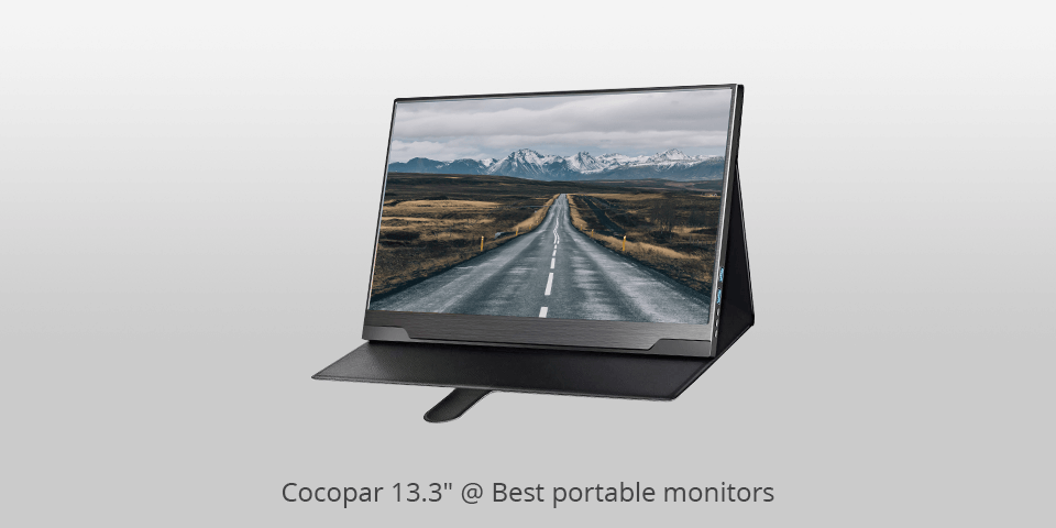 portable monitor cocopar 13.3