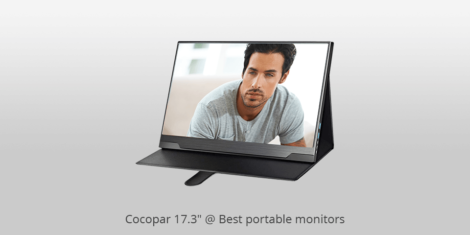 portable monitor cocopar 17.3