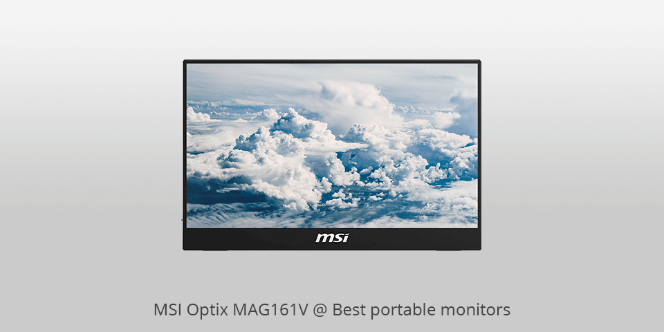 portable monitor msi optix mag161v