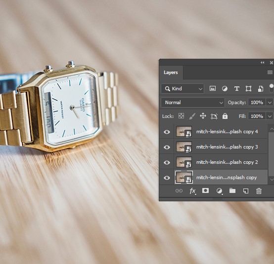 photoshop chromatic aberration duplicating