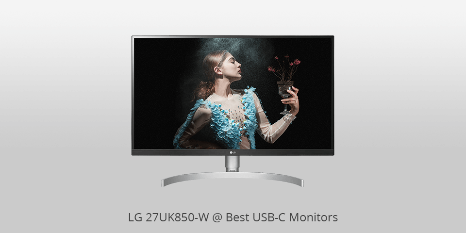 lg 27uk850-w usb-c monitor