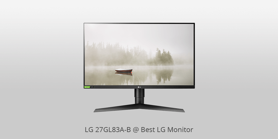 best lg monitor lg 27gl83a-b