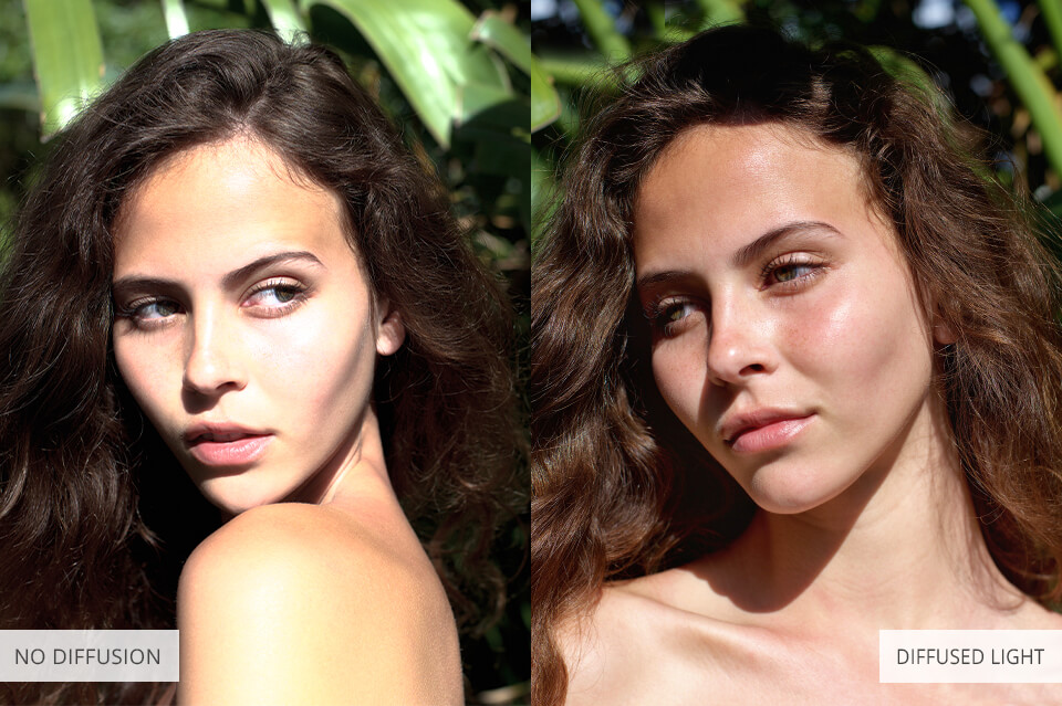 how to use reflectors in photography diffusion