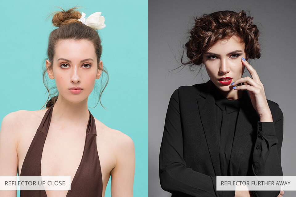 how to use reflectors in photography distance