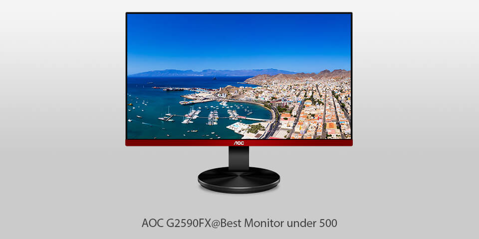aoc 25 inch monitor under 500$
