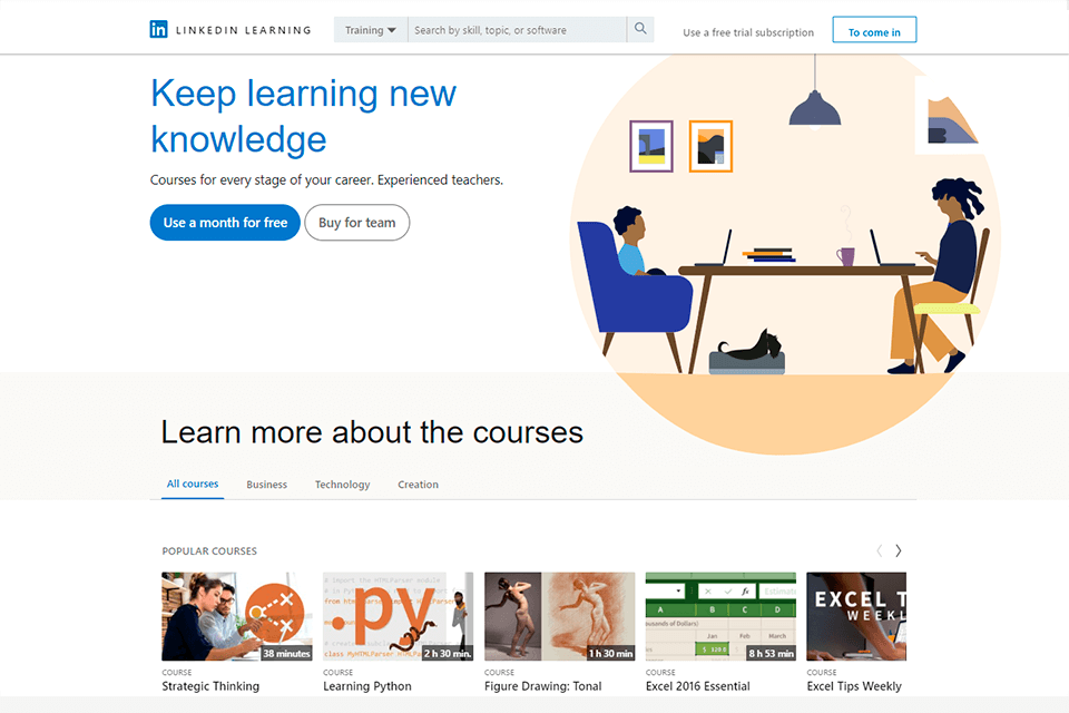 linkedin learning online platforms