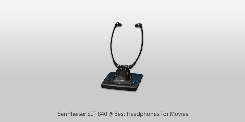 sennheiser set 840 headphones for movies