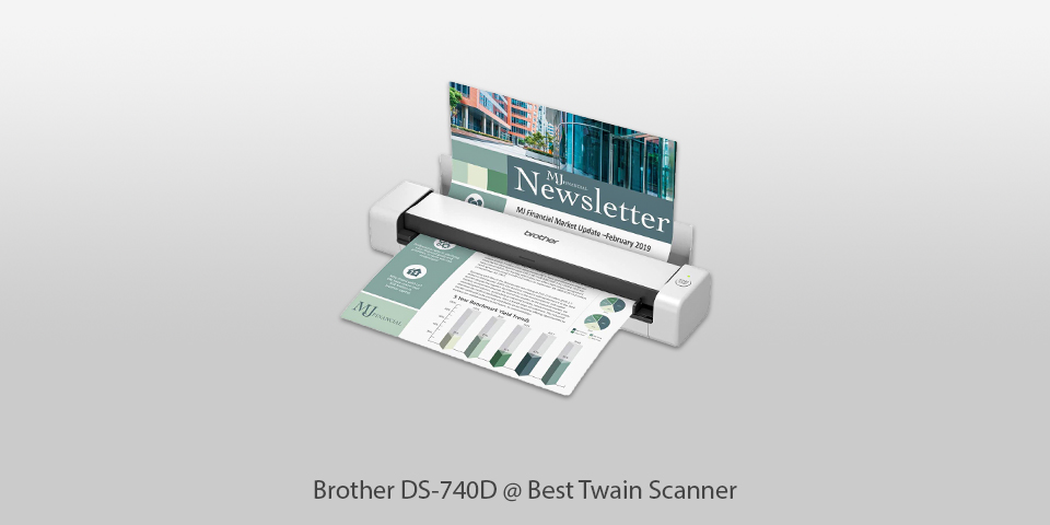twain scanner brother ds-740d