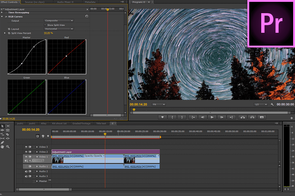 adobe premiere interface