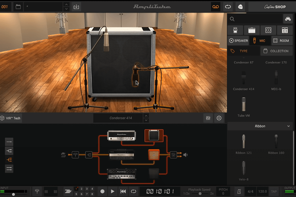 amplitube interface