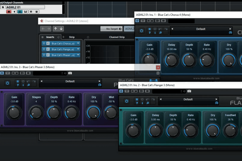 blue cat’s free pack interface