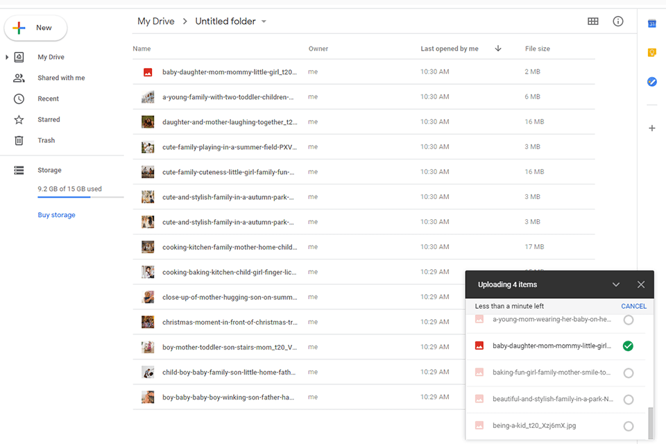 google drive interface onedrive alternative