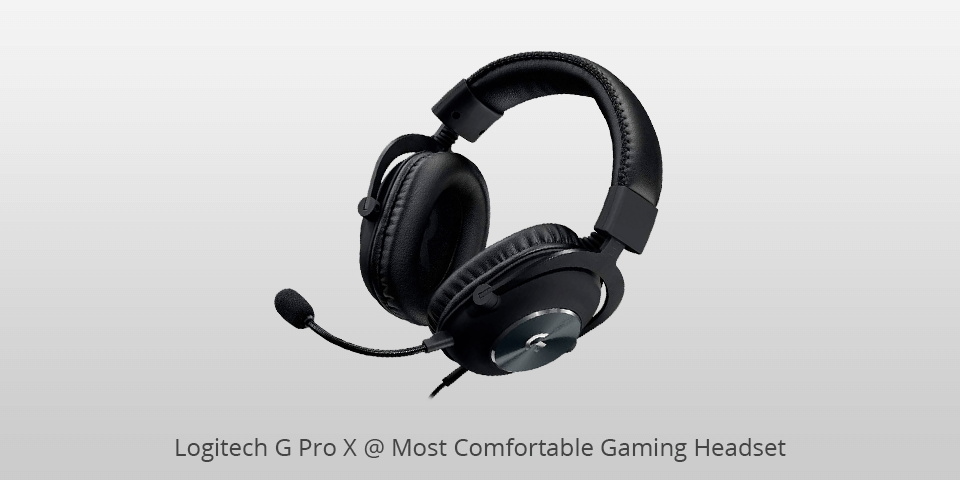 logitech g pro x most comfortable gaming headsets