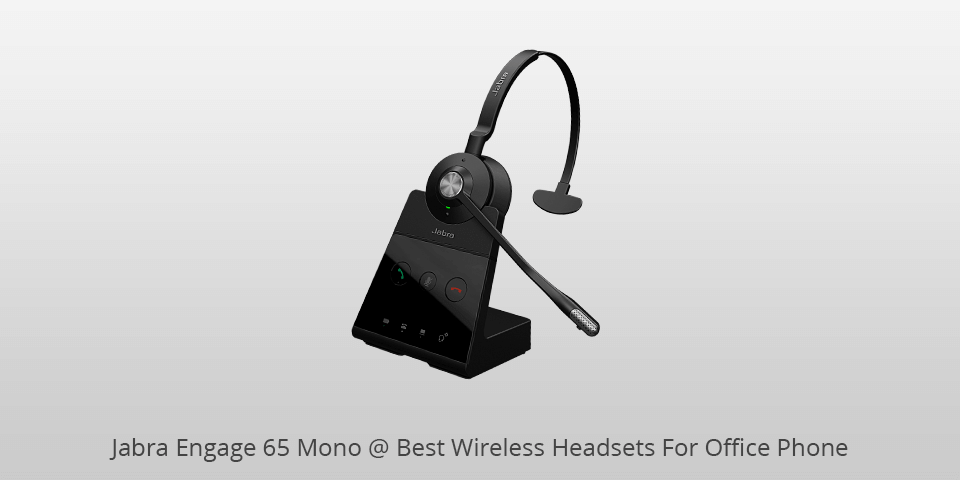 jabra engage 65 mono wireless headset for office phone