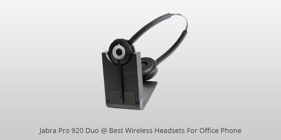 jabra pro 920 duo wireless headset for office phone