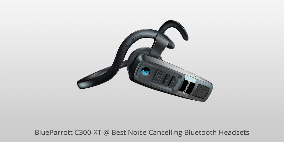 blueparrott c300-xt noise cancelling bluetooth headset