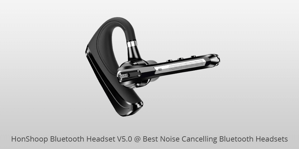 honshoop bluetooth headset v5.0 noise cancelling bluetooth headset