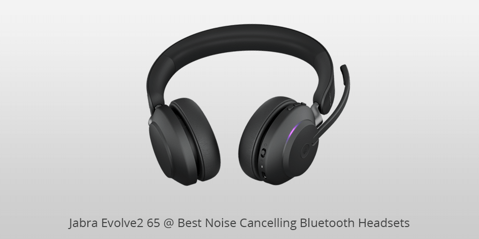 jabra evolve2 65 noise cancelling bluetooth headset
