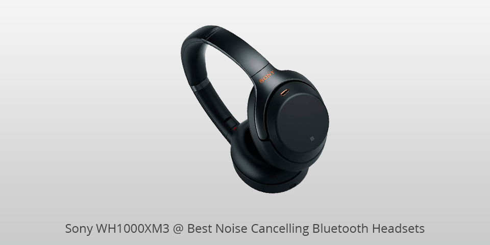 sony wh1000xm3 noise cancelling bluetooth headset