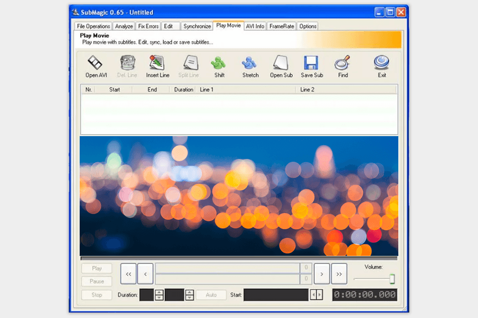 submagic easy subtitles synchronizers interface