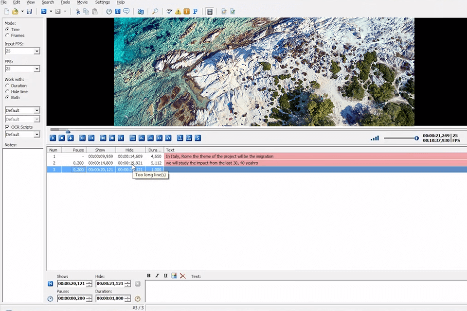 subtitle workshop easy subtitles synchronizers interface