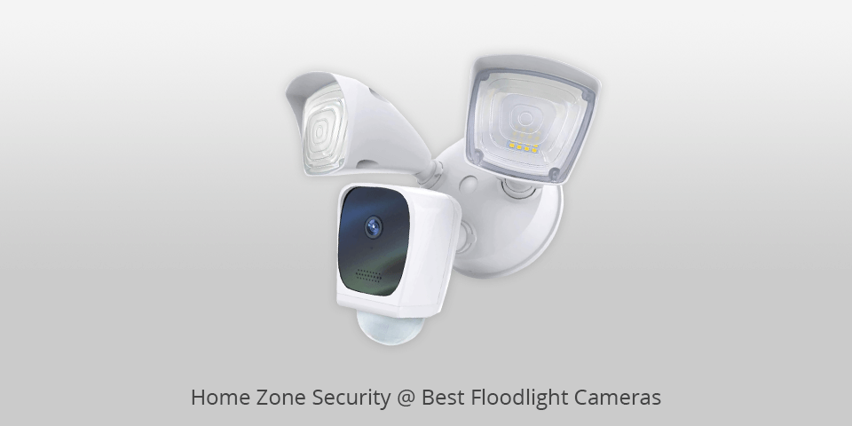 home zone security floodlight camera