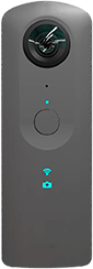 360 degree camera richo theta v