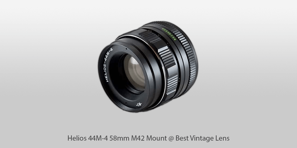 vintage lens helios 44m-4 58mm m42 mount