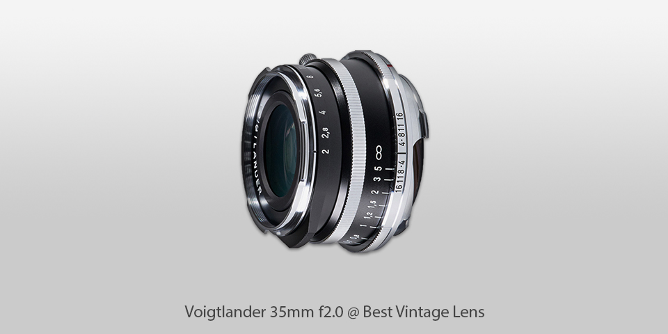 vintage lens voigtlander 35mm f2.0