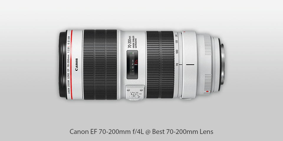 canon ef 70-200mm f/4l lens