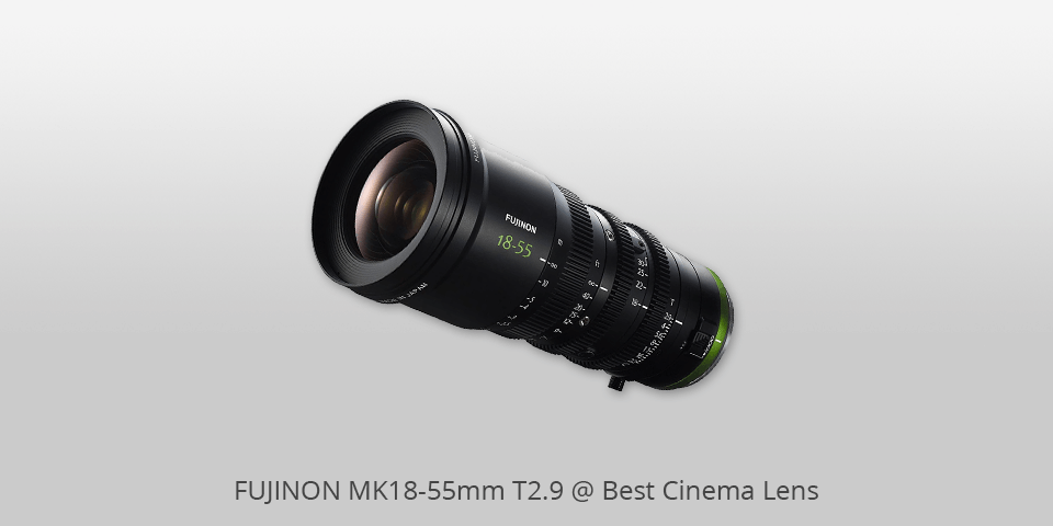 cinema lens fujinon mk18-55mm t2.9
