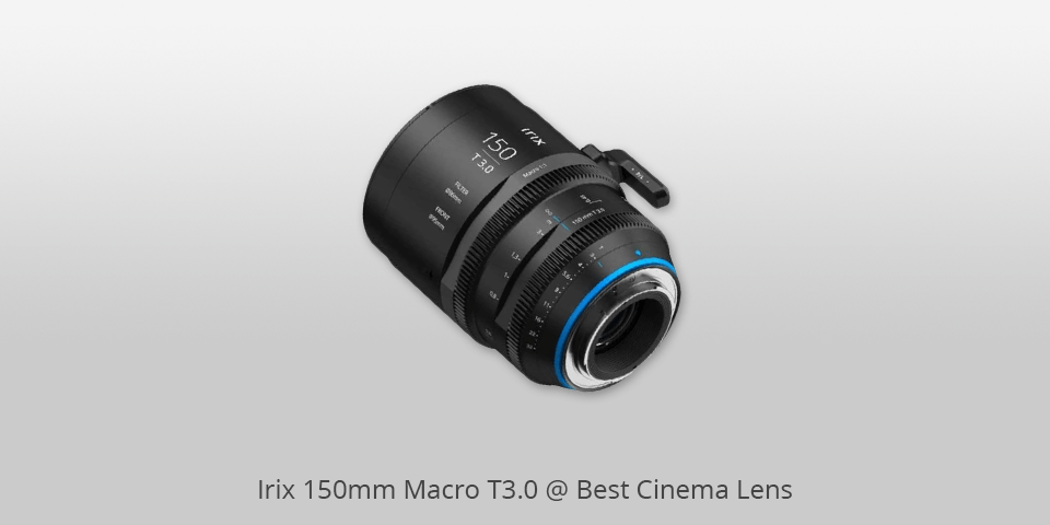 cinema lens irix 150mm macro t3.0