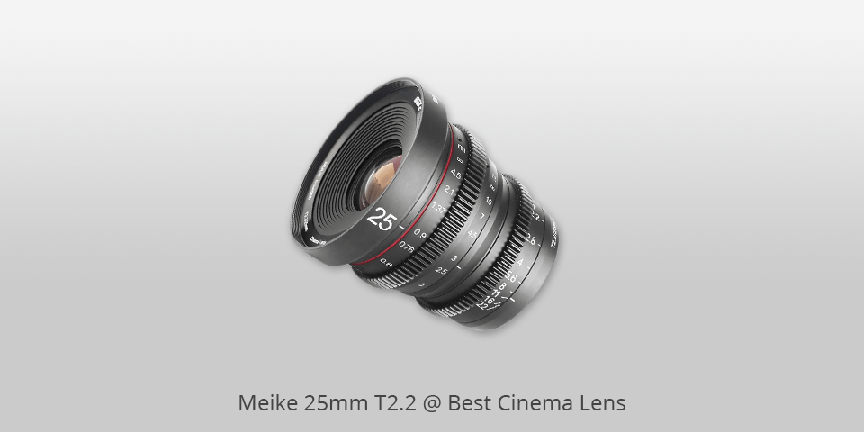 cinema lens meike 25mm t2.2