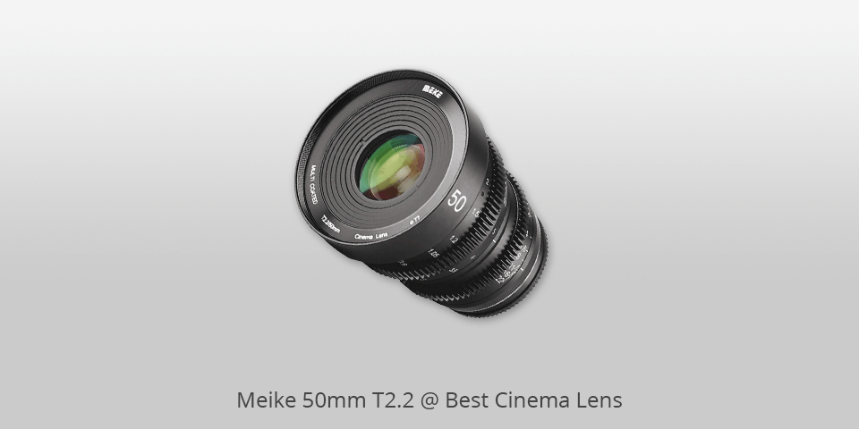 cinema lens meike 50mm t2.2