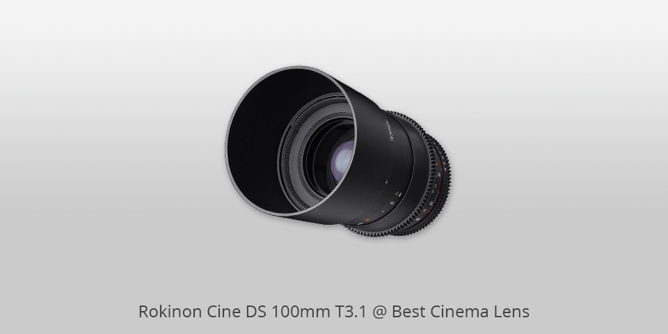 cinema lens rokinon cine ds 100mm t3.1