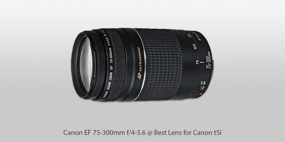 best lens for canon t5i canon ef 75-300mm f/4-5.6