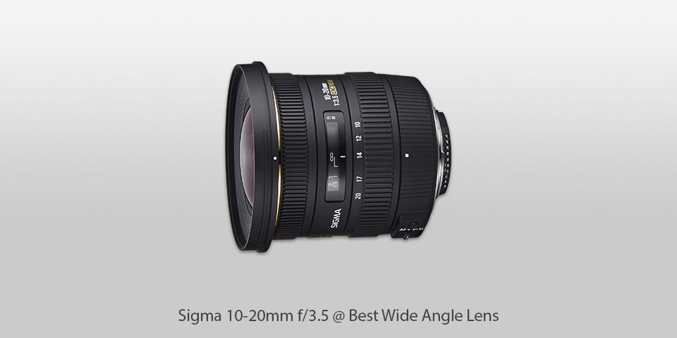 best wide angle lens nikon sigma 10-20mm f/3.5
