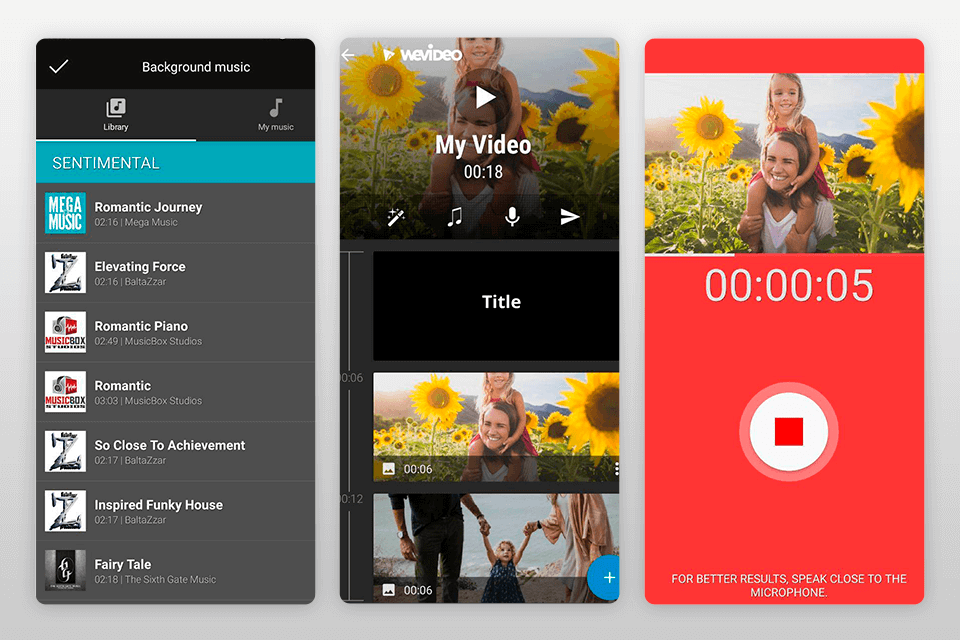 wevideo imovie alternative for android